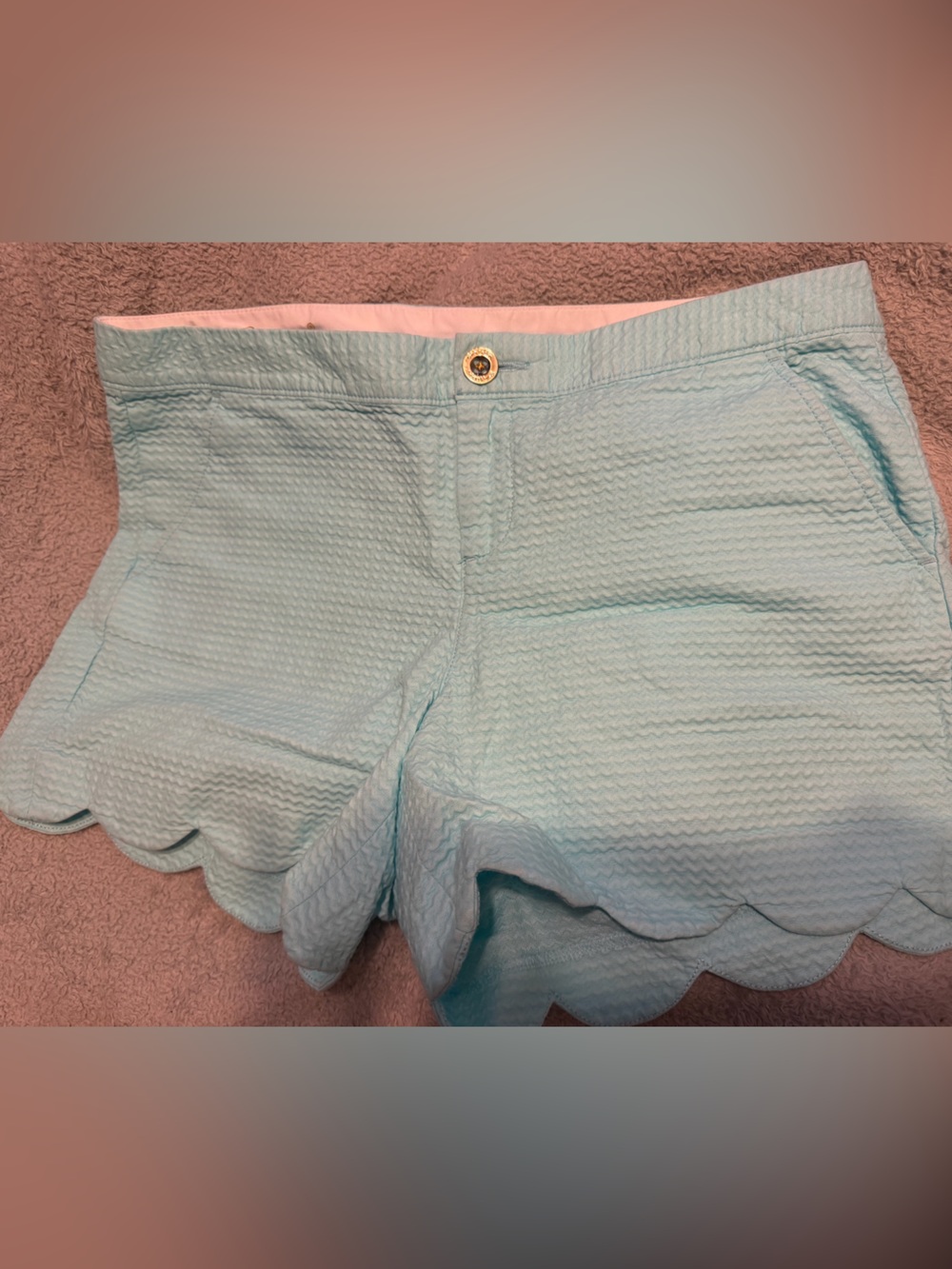 Lilly Pulitzer blue shorts 12